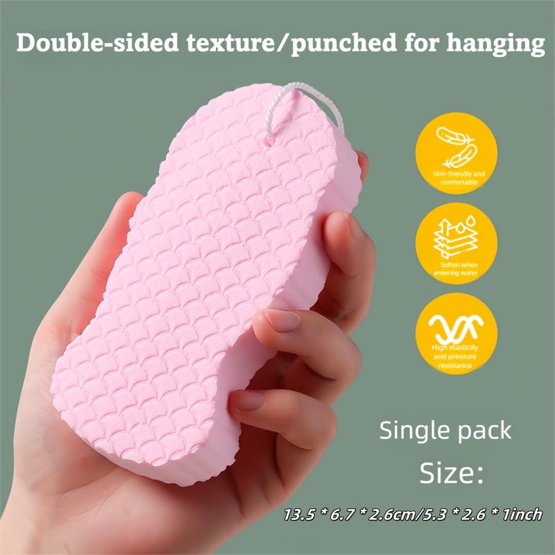 Magic Exfoliating Bath Sponge Super Soft Reusable 2 Pcs For Face And Body - Image 4