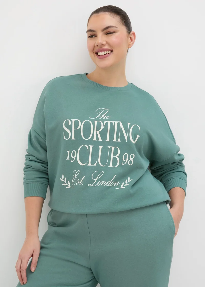 Matalan Green Sporting Club Sweatshirt