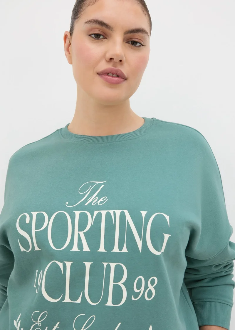 Matalan Green Sporting Club Sweatshirt