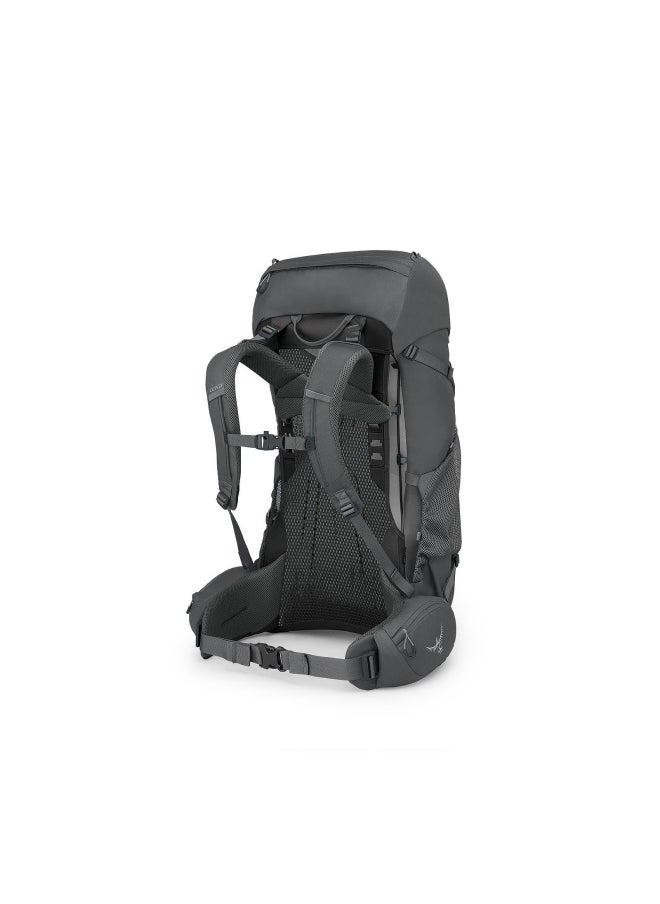 OSPREY Osprey Rook 50 Dark Charcoal/Silver Lining O/S Camping Backpack  - Image 2