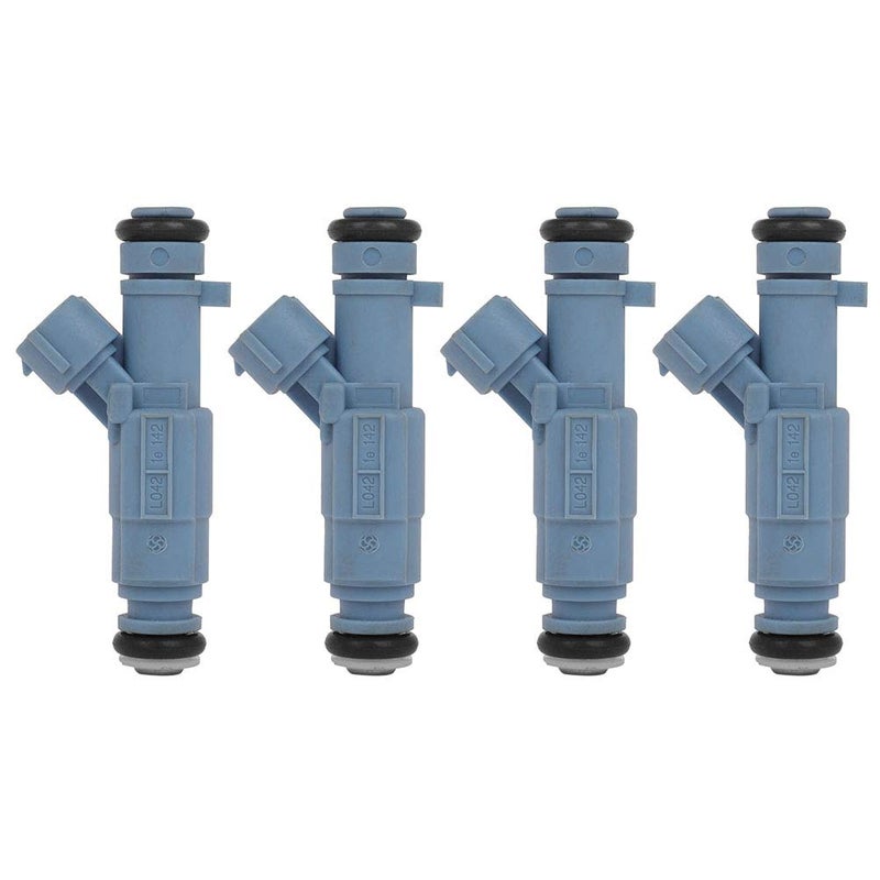 4pcs 353102G300 InjectorsANGLEWIDE 4 Holes Fuel Injectors Sets fit for 1012 for Hyundai for Santa Fe 24L0914 for Kia for Optima 24L 10 for Kia for RondoSorentoForte Koup