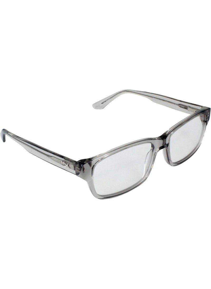 HYPERX HyperX Spectre 1st Edition  Gaming Eyewear Blue Light Blocking Glasses UV Protection Durable Acetate Frame Crystal Clear Lenses Microfiber Pouch Hardshell Case Square Eyewear Frame  Grey  - Image 1