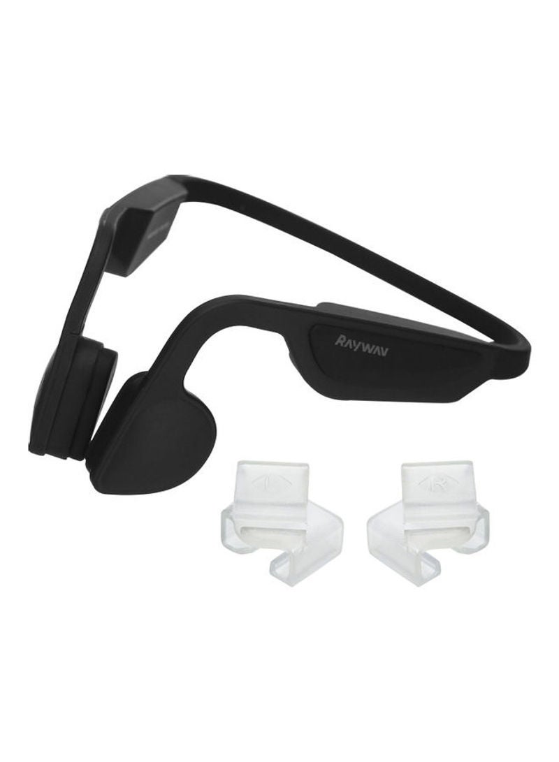 سماعة رأس بلوتوث لاسلكية قابلة لل، مزودة بميكروفون مدمج أسود - Image 4