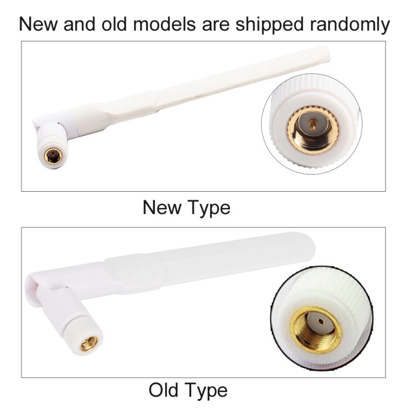 8dbi Omnidirectional Antenna: 2.4G/5G Dual Band, Pure Copper Array RG178 Line - IEEE 802.11 Compliant SMA Male Antenna for Wireless Routers, Network Cards & M.2 WiFi Adapters - Image 1