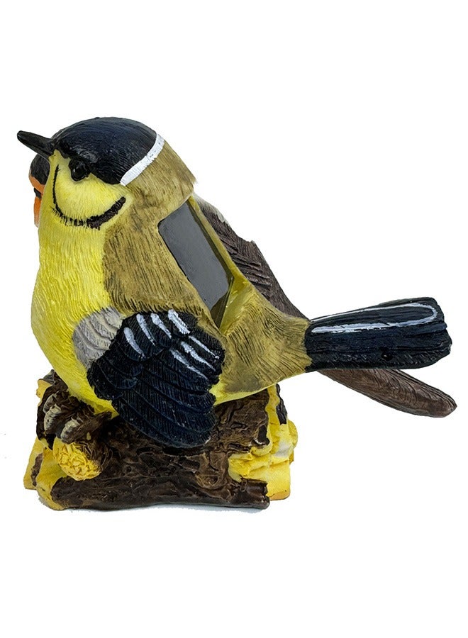 Generic 1 piece bird solar light outdoor courtyard garden landscape decoration resin garden lawn ornaments - Image 1