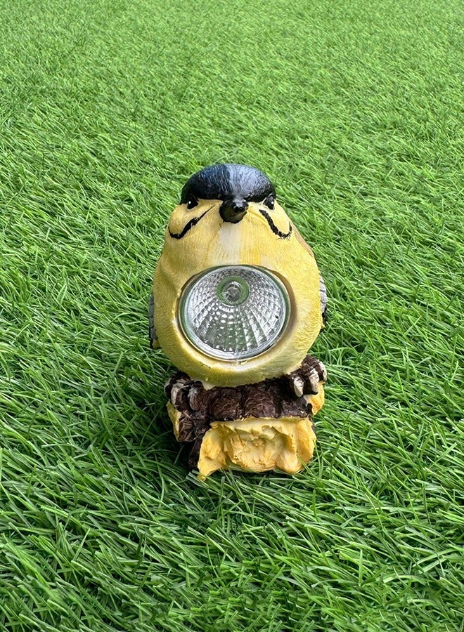 Generic 1 piece bird solar light outdoor courtyard garden landscape decoration resin garden lawn ornaments - Image 2