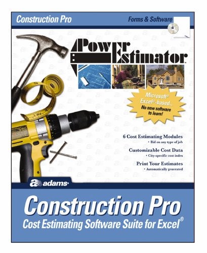 Adams PowerEstimator Construction Pro Estimating Software, 9 x 11.5 Inches (ALB503SW) - Image 3