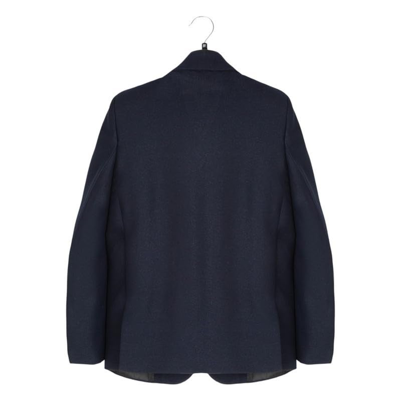 CHARCHIT Boys Regular Fit Handwork Blazer and T-Shirt in Navy - Image 2