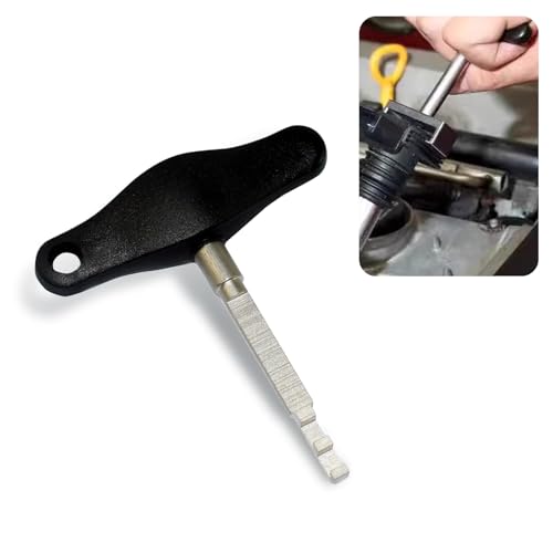 ijuicy Electrical Service Tool Connector Removal Tool Wiring Harness Plug Extraction Tool TShape Wiring Connector Removal Tools Screw Removal Plug Extraction Tool for VW Audi Black - Image 1