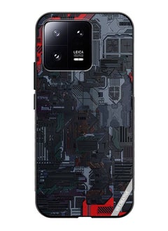 VR CREATIVE Protective Case Cover For Xiaomi 13 Tech Design Multicolour  - Image 1