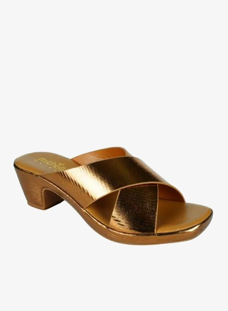 092-2810 Michelle Morgan Ladies Block Heel Sandals 114ZD126