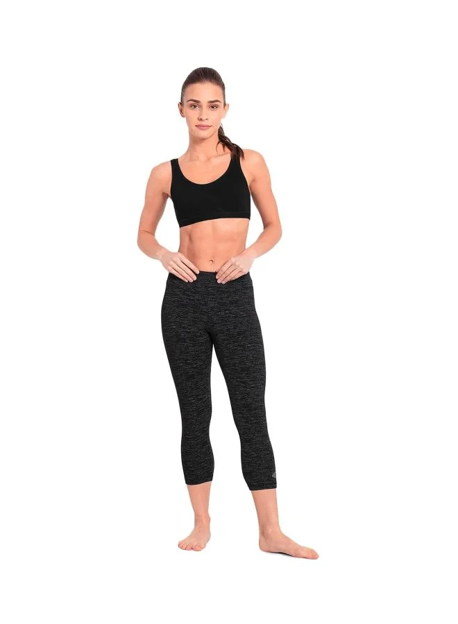 Jockey BLACK 1376 Women Wire free Non Padded Super Combed Cotton Elastane Stretch Full Coverage Slip On Active Bra with Wider Straps and Moisture Move Treatment for Women | Best Price UAE