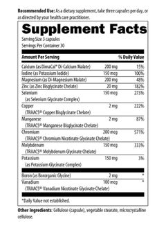 designs for health Complete Mineral Complex - Chelated Minaral Formula Dietary Supplement 90 Vegetarian capsules  - Image 3
