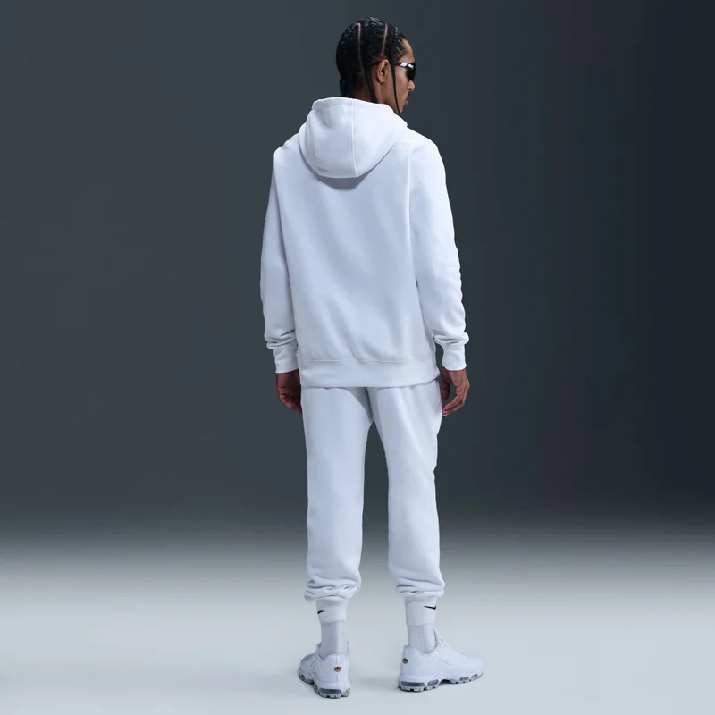 Nike White Men's Club Hoodie for Men | Best Price UAE