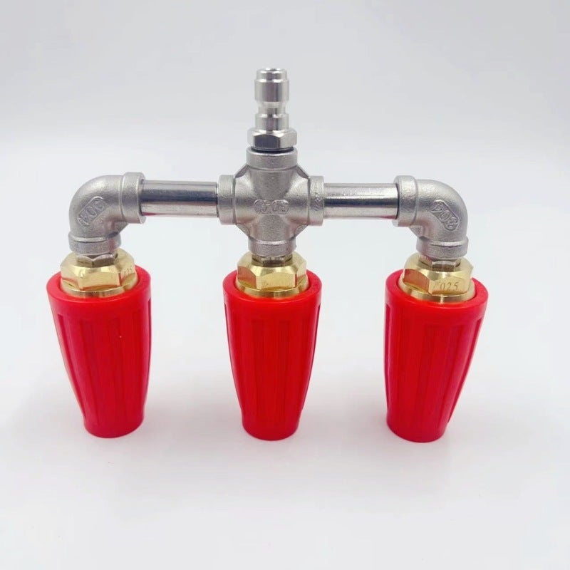 High Pressure Nozzle 4000PS Lotus Flower Rotation - Durable Robust Material Versatile Nozzle for Commercial Cleaning Tasks And Equipment Maintenance - Image 5