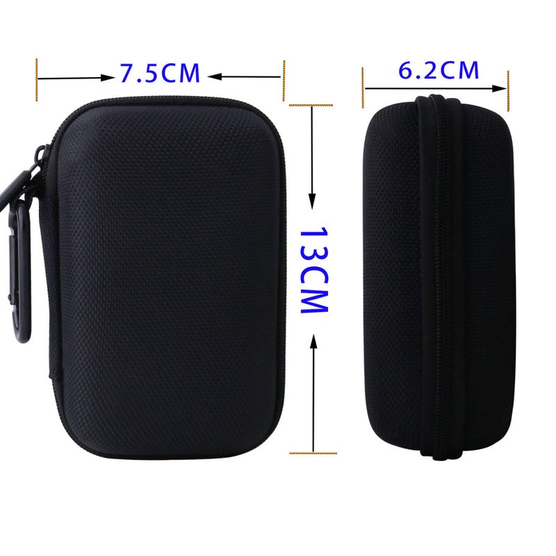 WERJIA Hard Carrying Case Compatible with Canon PowerShot SX720 SX620 SX730 SX740 G7X/G7X Mark III/G7X Mark II Digital Camera (Storage case, Black) - Image 4