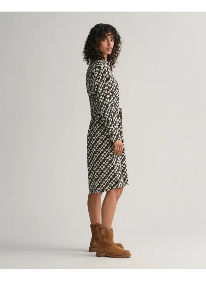غانت Gant G Patterned Shirt Dress