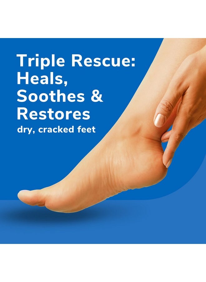 Dr. Scholl's Dr. Scholl's Dry, Cracked Foot Repair Ultra-Hydrating Foot Cream Moisturizer, 3.5 oz, Skin Care Foot Lotion with 25% Urea for Dry Cracked Feet, Heals and Moisturizes for Healthy Feet  - Image 3