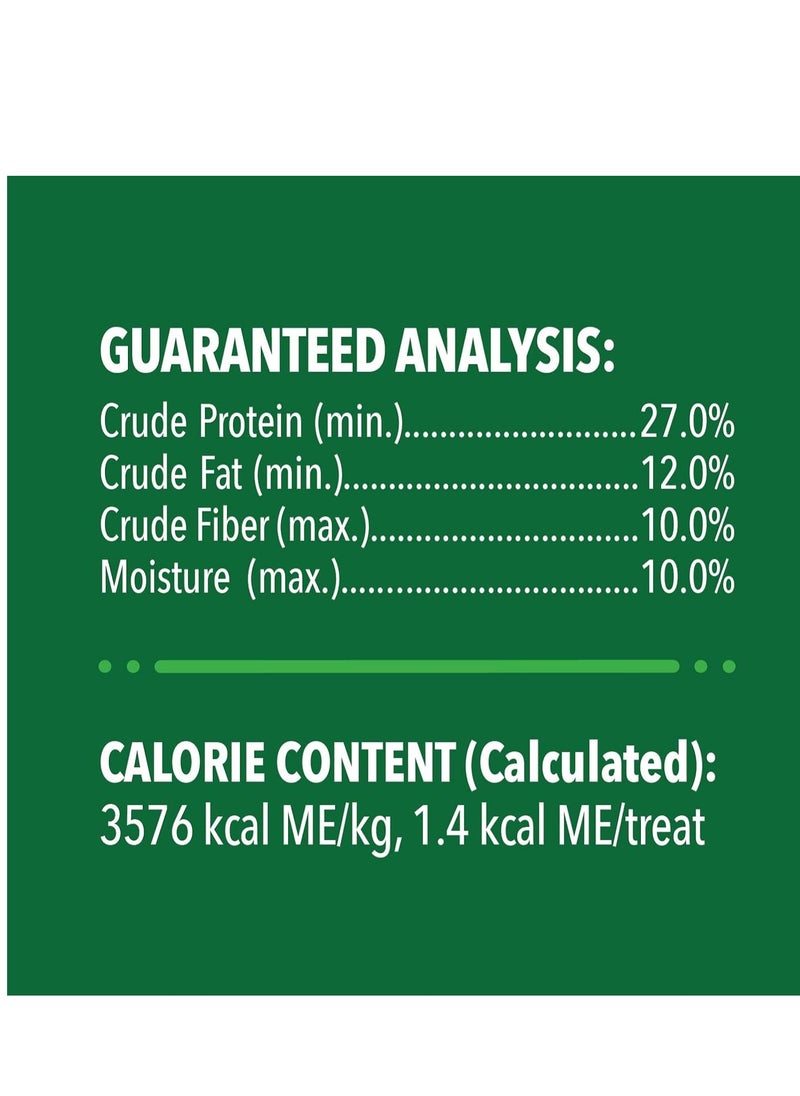 Greenies - Greenies Feline Adult Natural Dental Cat Treats, Oven Roasted Chicken Flavor, 9.75 oz. Tub - Image 1