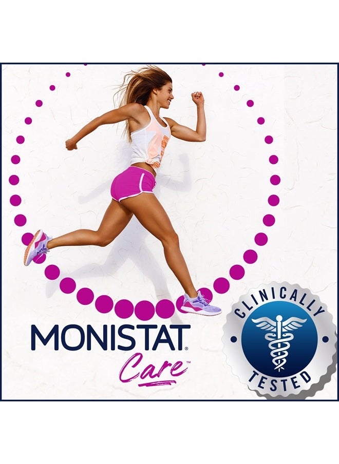 Monistat Chafing Relief Powder Gel, Anti-Chafe Protection, Fragrance Free Chafing Gel, 1.5 Oz, 4 Pack  - Image 3