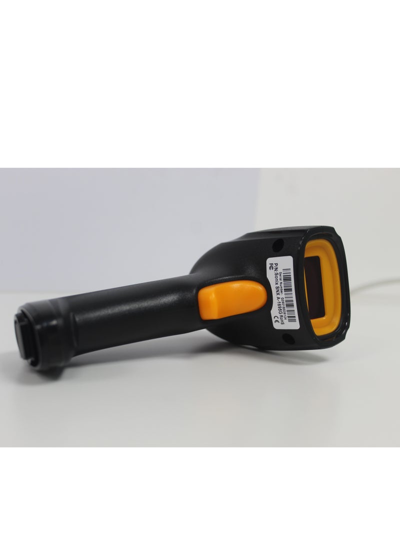 Astrapos Pos 1D Barcode Scanner with Wired and Stand | BarCode Reader | USB Wired | Compatible with Computer System | for Supermarket, Retail, Library, Logistics, Restaurant Warehouse| - Image 3