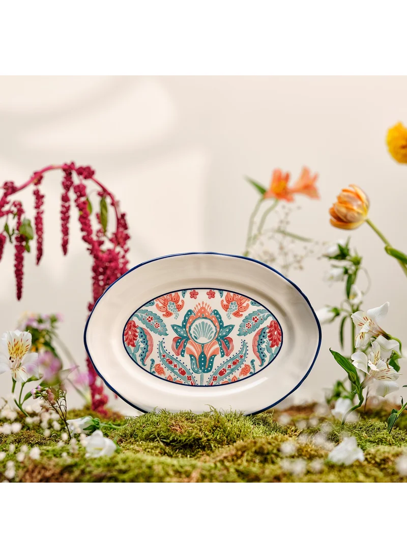 إمسان Hasbahce Boat Plate 25 cm