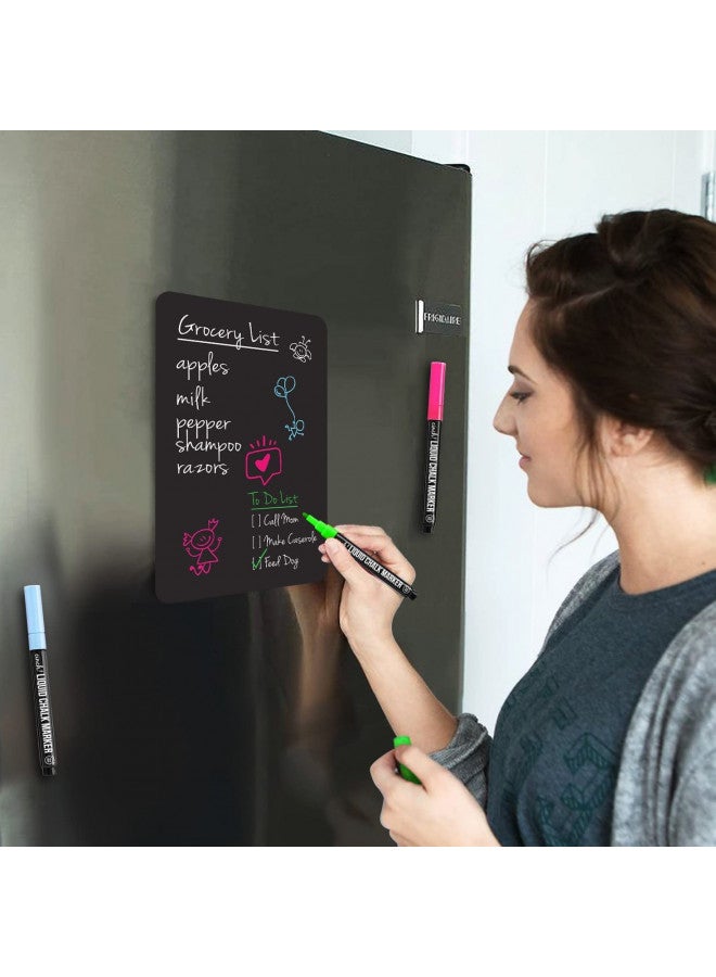 cinch! Cinch 12x8 Fridge Whiteboard Magnetic - Plus 4 Markers - White Board for Fridge, Magnetic Fridge Dry Erase Board, Magnete Whiteboard for Fridge Magnetic Organizer & Planner  - Image 1