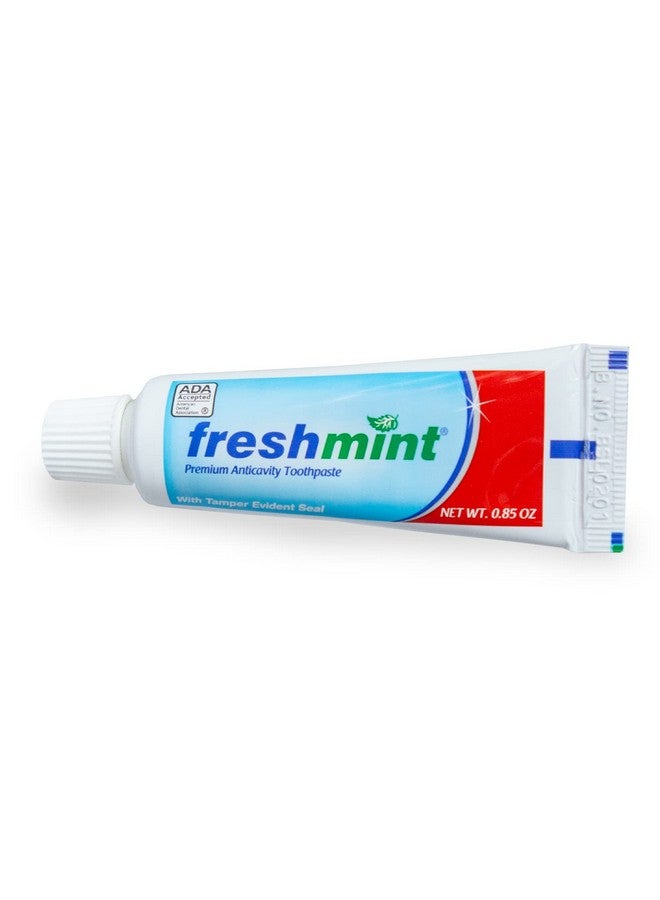 Freshmint ® 144 Tubes Of 0.85 Oz. Premium Anticavity Fluoride Toothpaste With Safety Seal (Ada Accepted) - Image 1