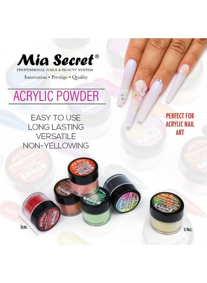 MIA SECRET Pastel Macarons Nail Art Powder 6 Pc Set  - Image 4