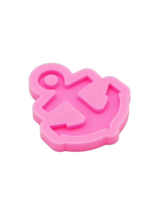 Angel Wings Shiny Glossy Anchor Silicone Molds Making Keychain Polymer Clay Mold Necklace Epoxy Resin Jewellery Silicone Mold Resin Crafting Mold for Keychains Mould - Image 4