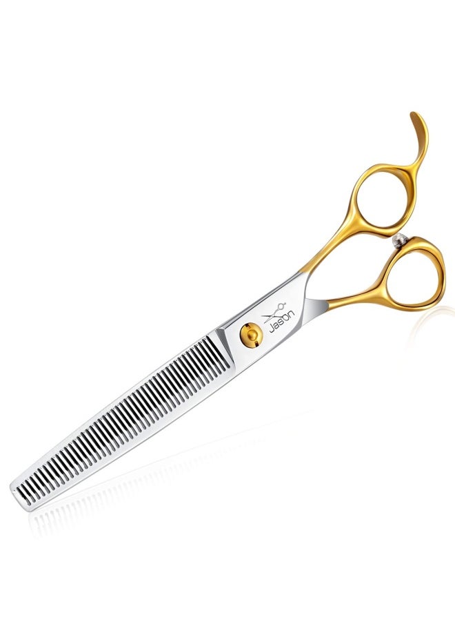 Jason JASON 7.5  Thinning Shears for Dogs 40-Teeth Dog Grooming Blending Shear Professional Pet Thinners Blender Scissors T Kit for Groomers  - Image 1