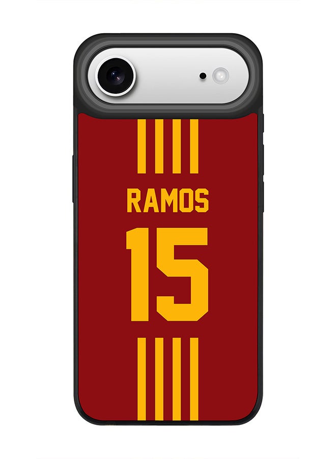 Stylizedd iPhone Air Case, [Compatible with MagSafe] Slim Magnetic cover Phone Case iPhone Air -Football - Spain ,  Ramos - Image 1