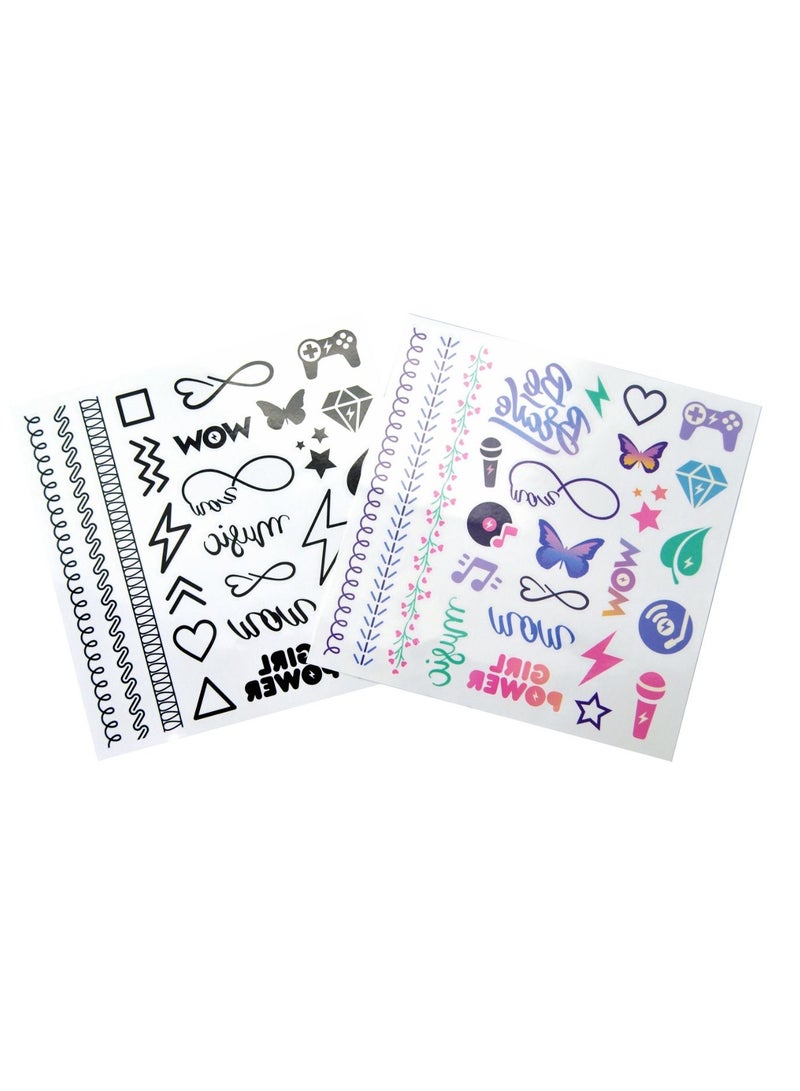 WOW Generation Tattoo Set of 50 Colour and Black and White Tattoos - Image 2