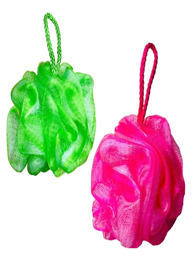 MAMORU Bath Sponge Round loofah and Back Scrubber for Men and Women (Pack of 2) - Image 2