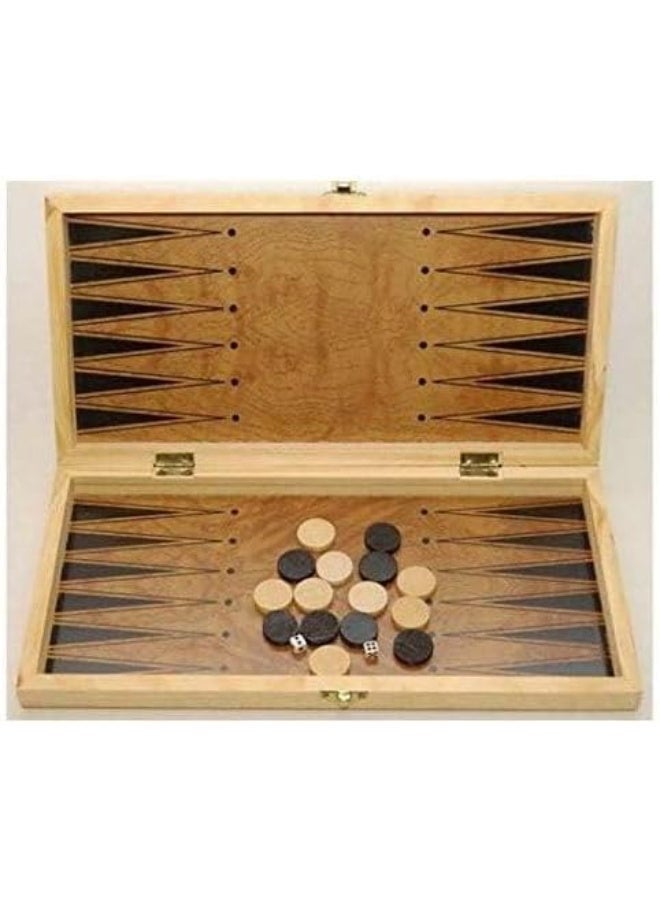 A chess set and a wooden board measuring 45 × 50 cm - Image 4