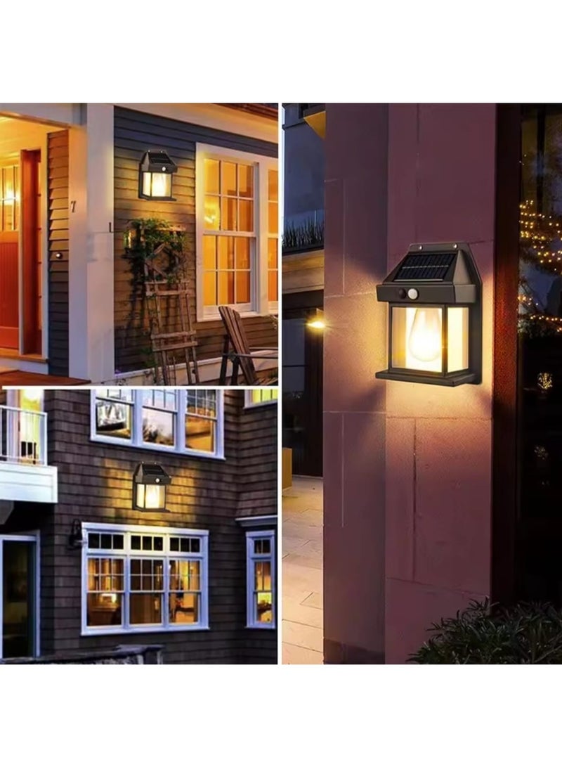 CBK Solar Interaction Wall Lamp with Motion Sensor, Outdoor Waterproof LED Light - Image 5