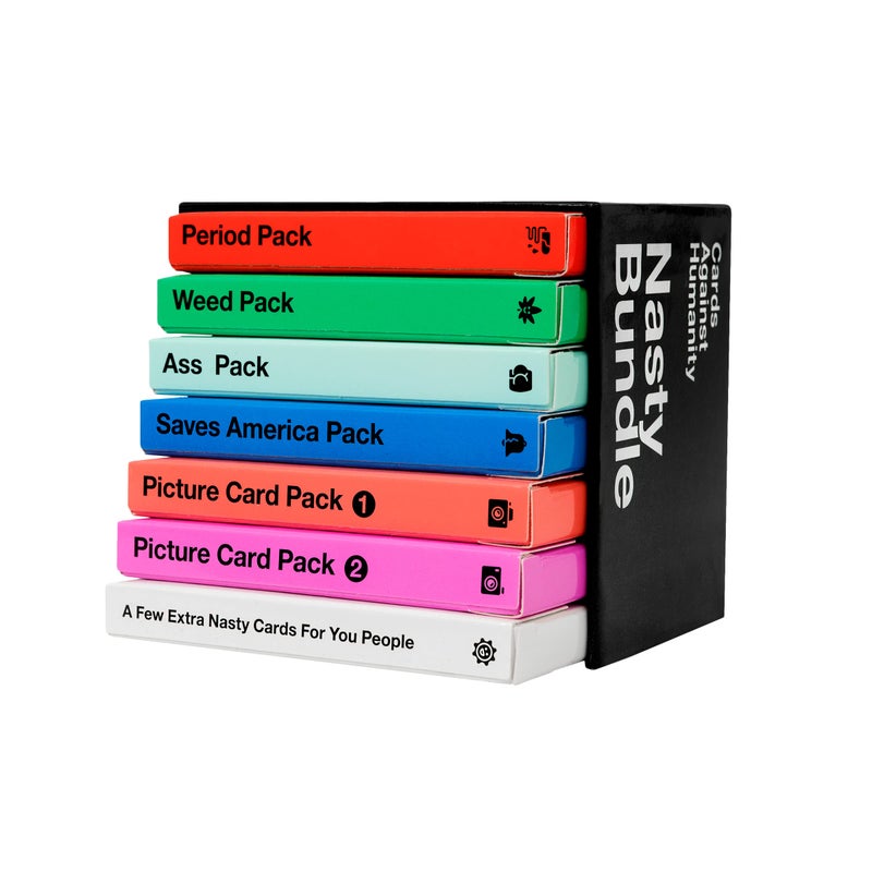 Cards Against Humanity: Nasty Bundle • 6 Nasty Themed Packs + 10 All-New Cards - Image 2