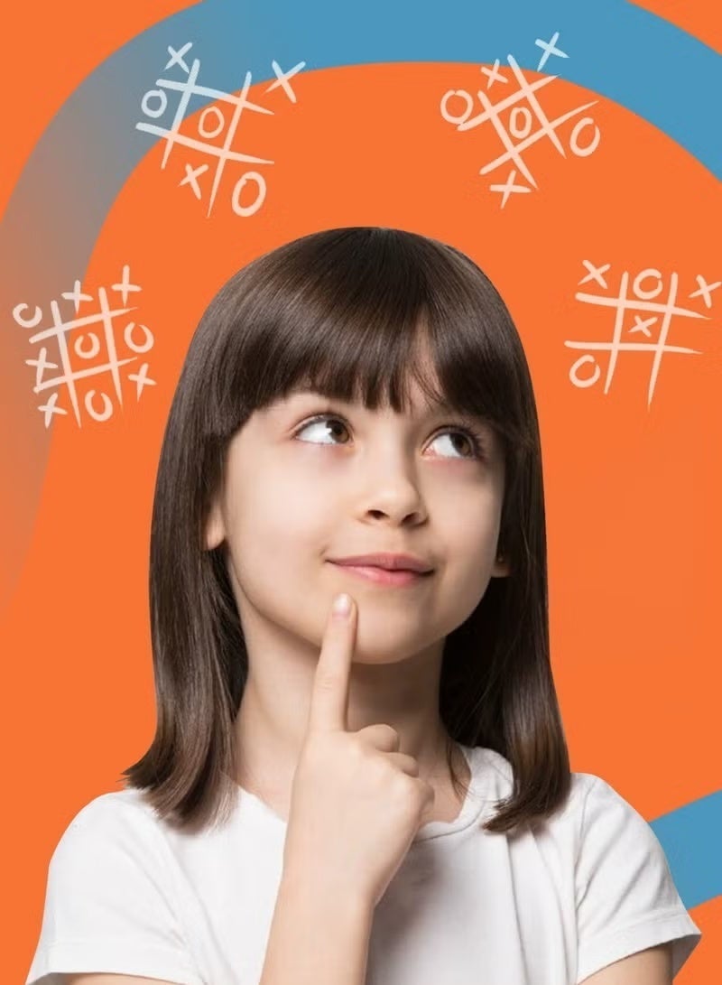 Tic Tac Toe Game Machine, 4 in 1 Handheld Electronic Game for Education & Memory Growth, Home & Kids (Yellow) - Image 4