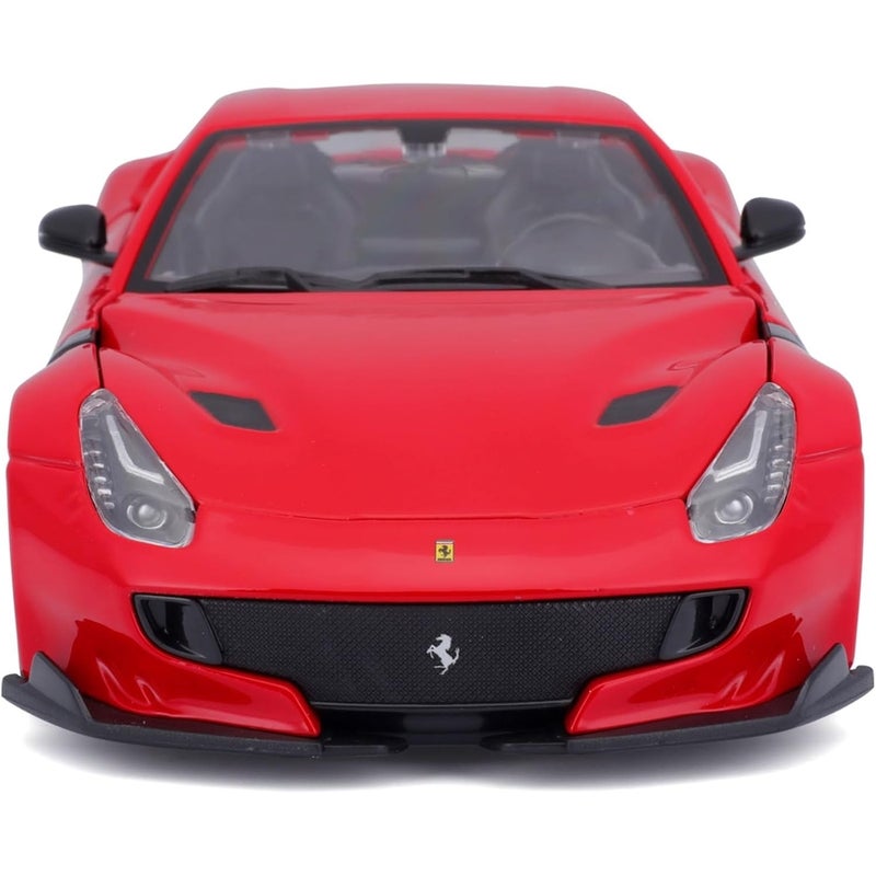 بوراجو سيارة فيراري اف 12 1/24 - احمر - 18-26021 - Image 4