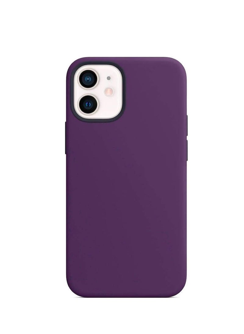 Generic - Silicone Case Compatible with iPhone 14 Pro Max Case 6.7, Slim Liquid Silicone 3 Layers Full Covered Soft Gel Rubber Case Protective Cover 6.7 inch (Lilac Purple) - Image 1