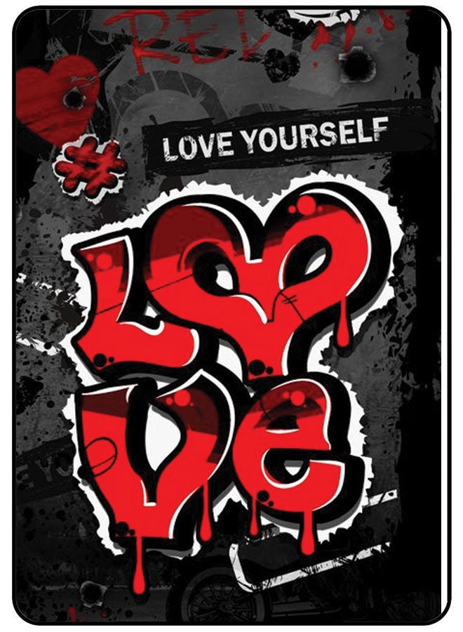 EYE CATCH Protective Case Cover For Apple iPad Air 2 9.7 Inch Love Yourself  - Image 1