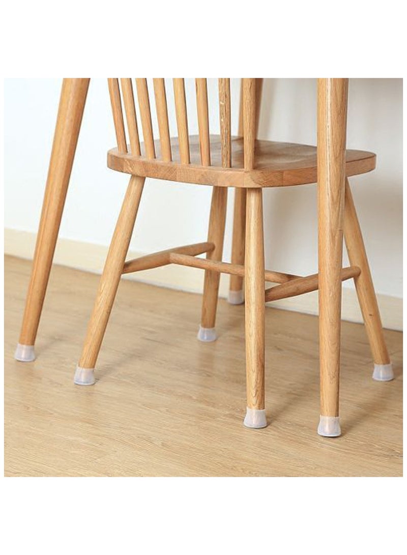 4pc Table Chair Leg Silicone Cap Pad Furniture Table Feet Cover Floor Protector - Image 3