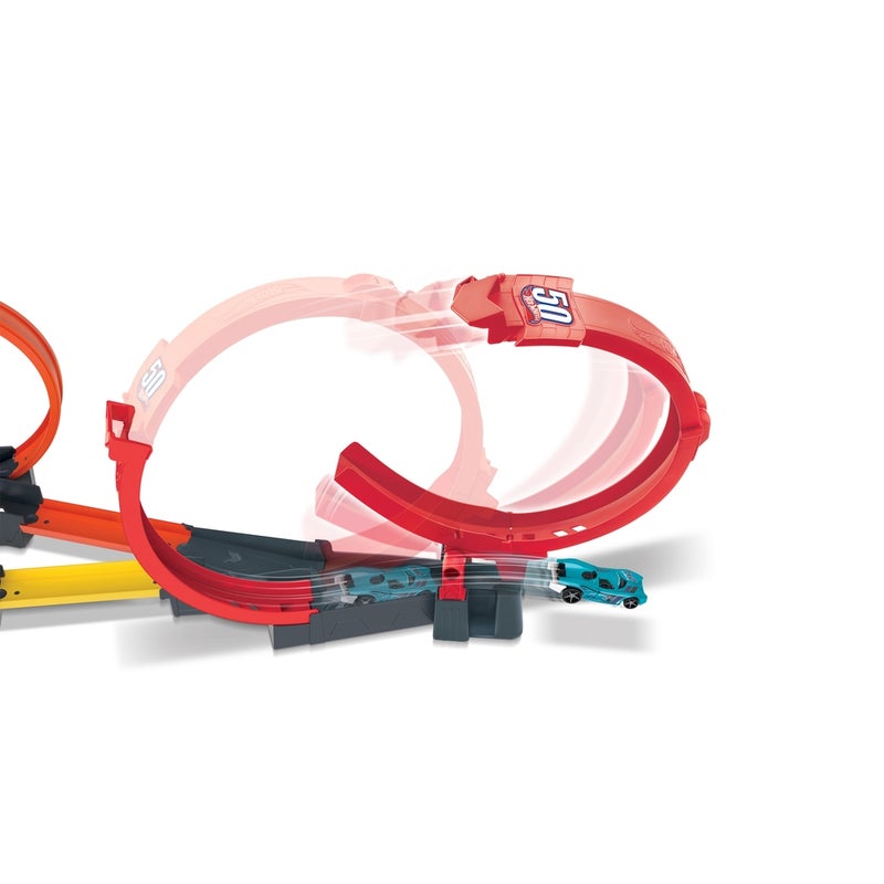 Mattel Games Mattel - Hot Wheels Action Multi-Loop Raceoff Playset & 1/64 Car - HDR83 - Image 5