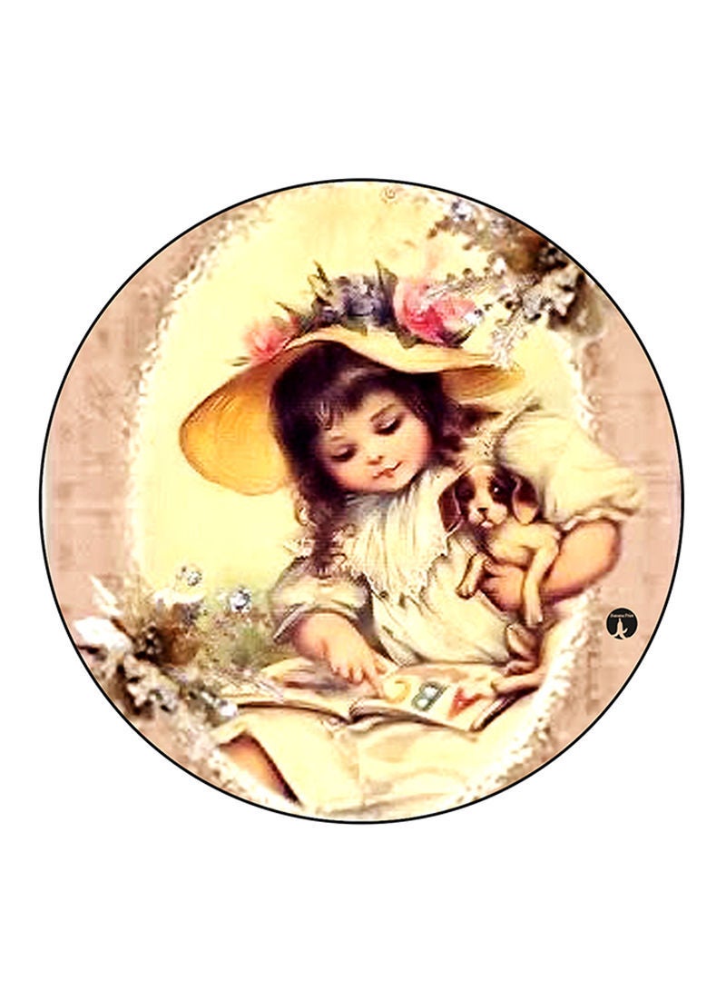 RKN Vintage Art Printed Pin Multicolour - Image 2