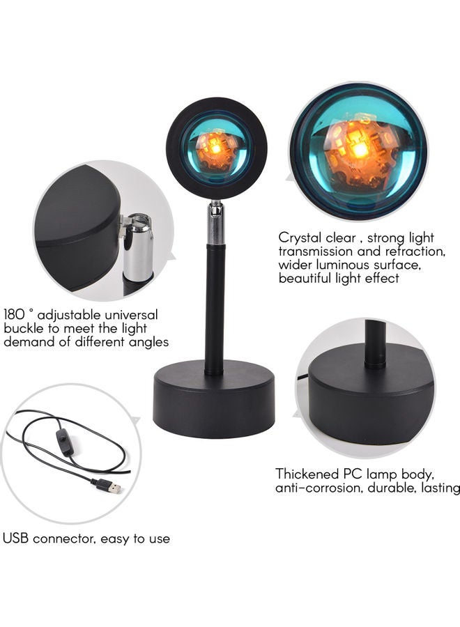 مصباح بروجيكتور بتصميم غروب الشمس متعدد الألوان - Image 4