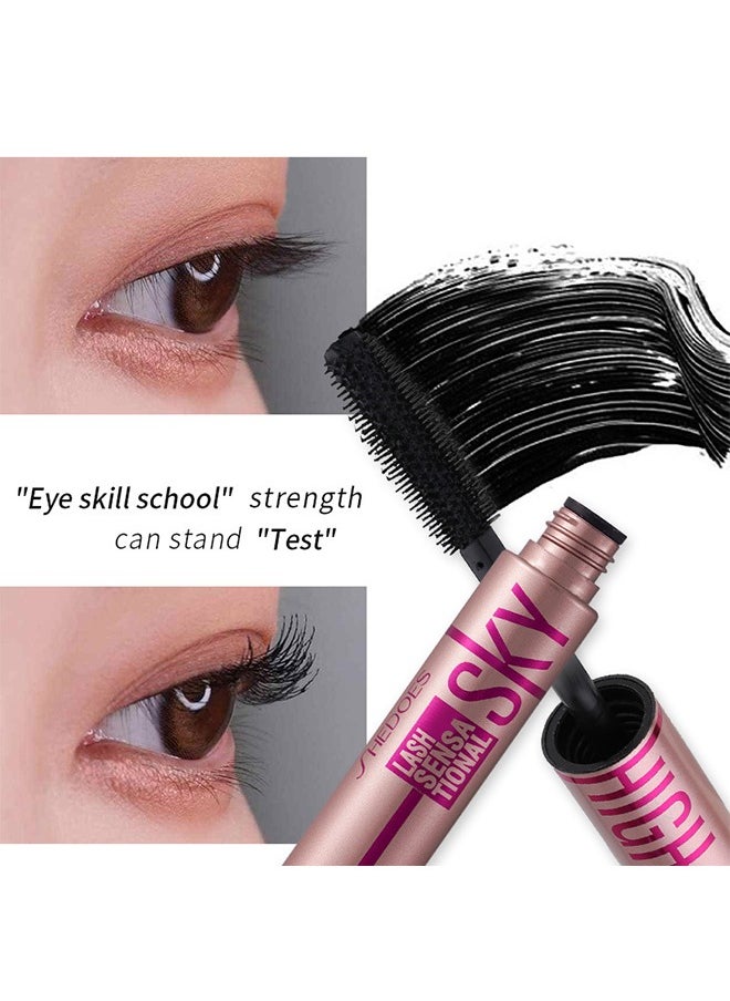 Skyhigh Lash Sensational Sky High Mascara, Makeup Long Thick Curling Lengthening, Waterproof Mascara Cosmetic Black 10ML  - Image 2