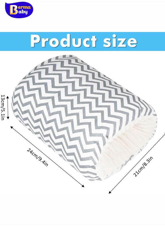 Vinnatsu Baby Nursing Arm Breastfeeding Pillow Adjustable Nursing Pillow Soft Nursing Arm Pillow Baby Feeding Pillow(White Animals  - Image 3