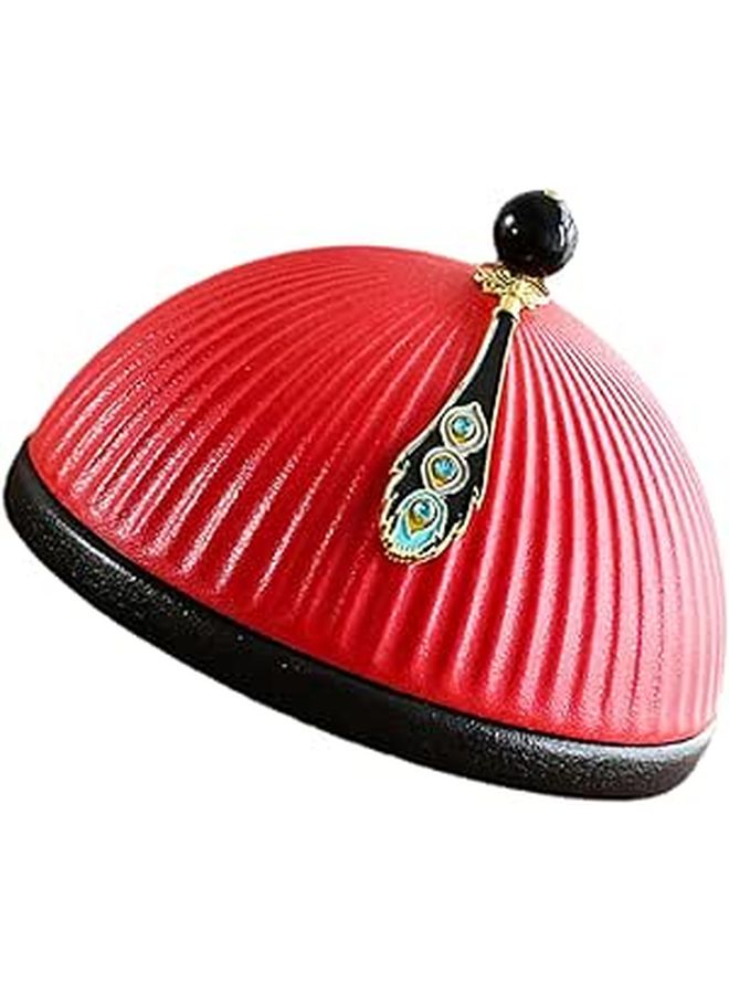 Creative Antique Ashtray With Lid For Desktop Home Office Storage Decorative Accessory - Image 1