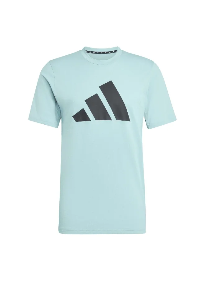 اديداس adidas Tr-Es Fr Logo T Green Training T-Shirts XS