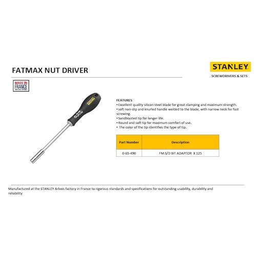 Stanley - FatMax STANLEY 0-65-490 FATMAX SCREWDRIVER BIT ADAPTOR - Image 5